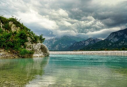 Clouds thunderstorm landscape