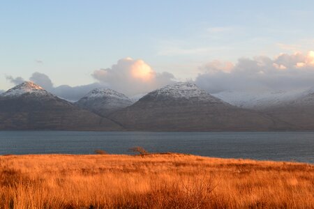 Scottish scenic panorama