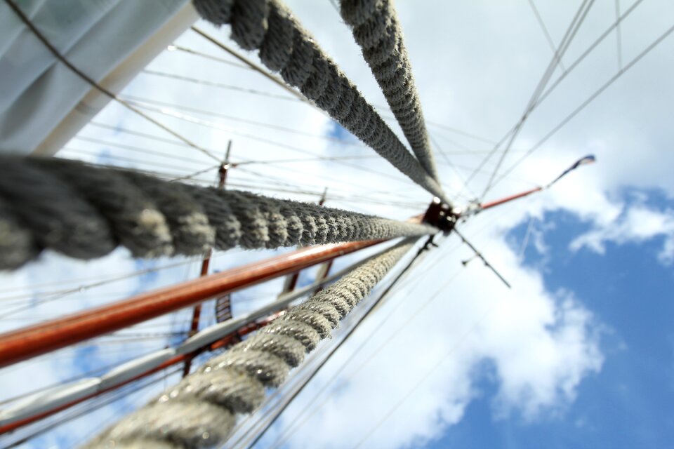 Mast sail maritime