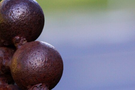 Rustic metal ball