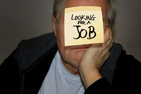 Work looking for a job stickies