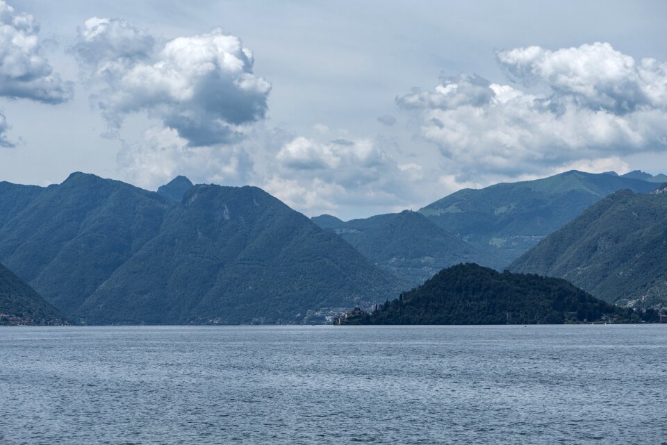 Water nature mountains