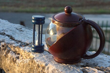Tea timer hour glass