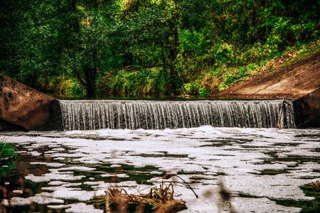 Nature river and