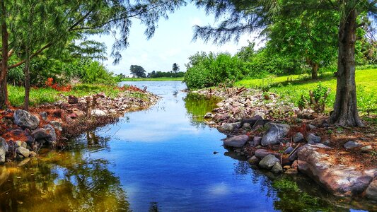 Tropical island sunny photo