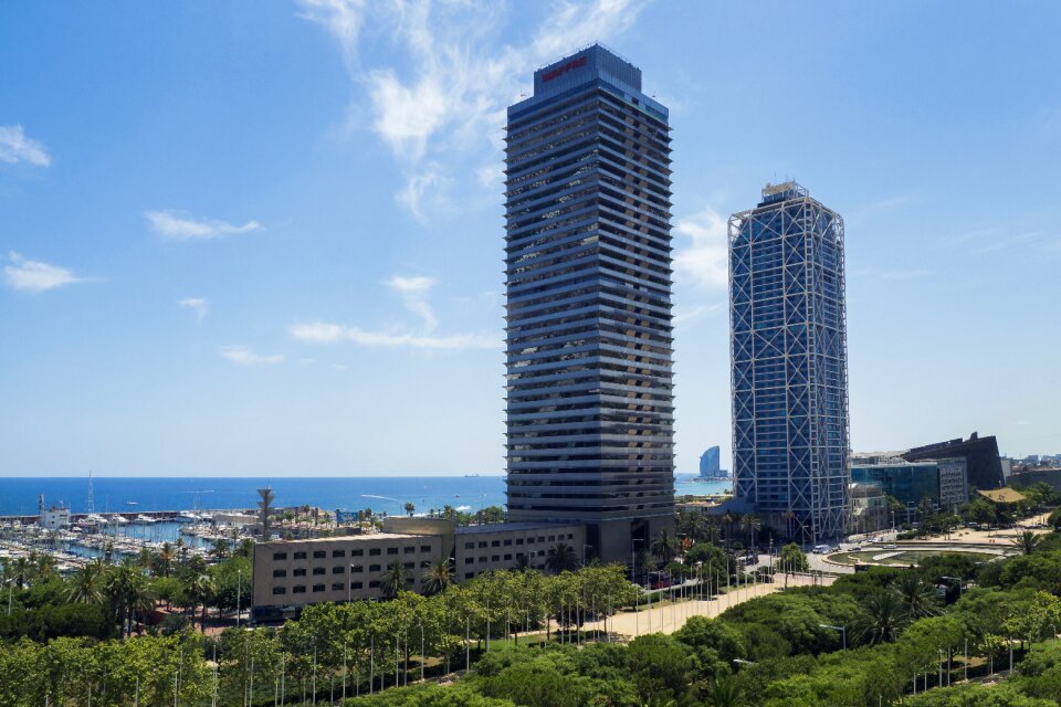 Urban architecture buildings