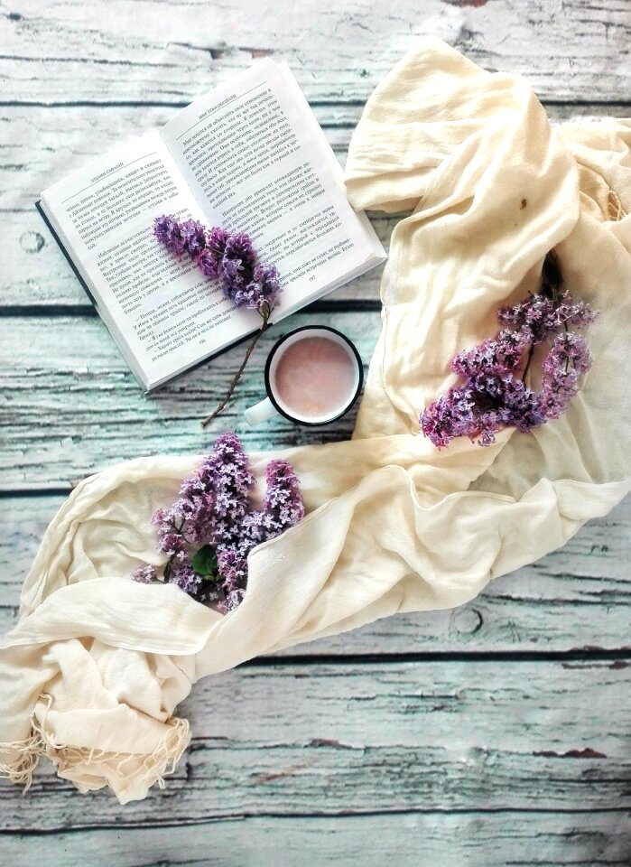 Cocoa drink reading