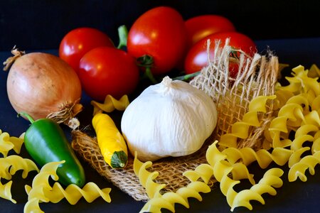 Garlic food kitchen photo