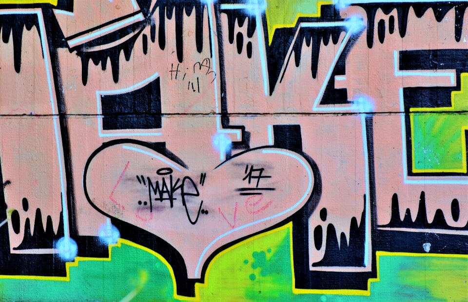 Street art modern art artwork