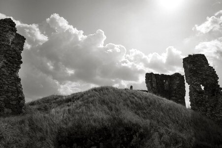 Building castle wall photo