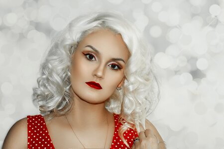 Skin portrait girl
