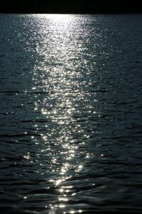 Water lake reflection photo