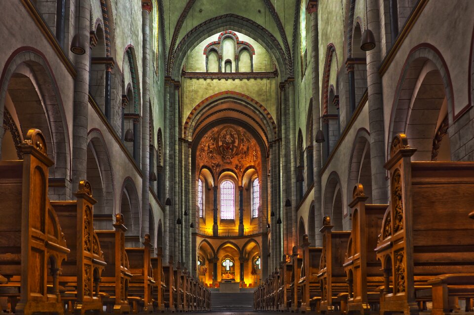 Altar vault interior