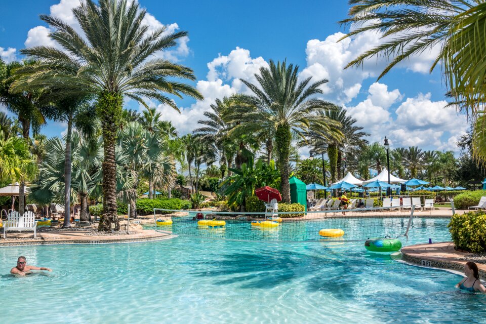 Outdoor entertainment beach