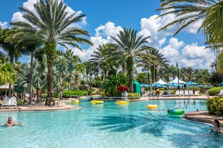 Outdoor entertainment beach photo