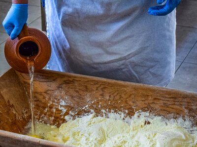 Bakery preparation homemade photo