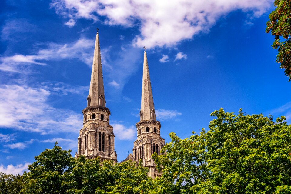 Steeple architecture sky