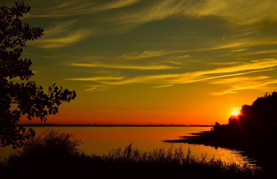Nature sun landscape