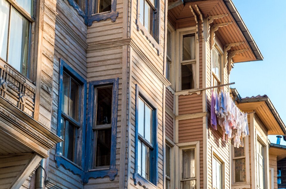 Wood architecture window