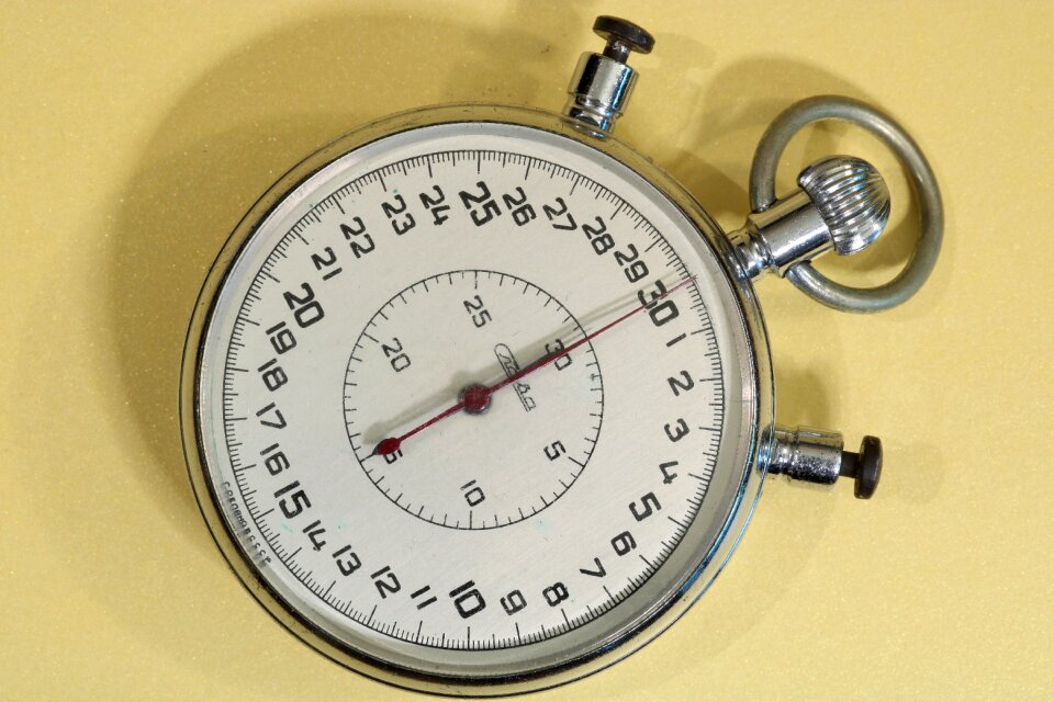 Rattrapante timer mechanical