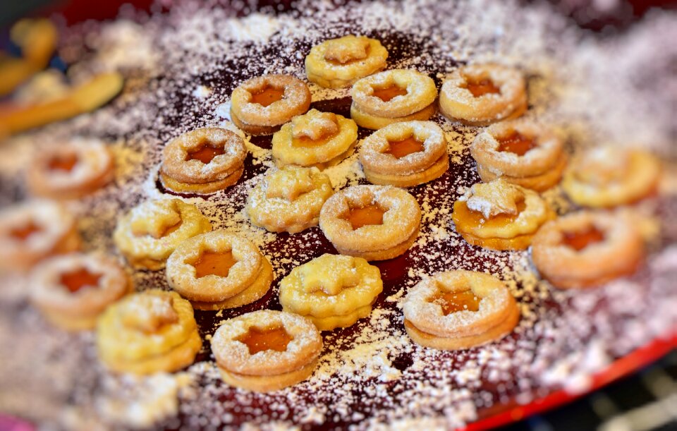 Christmas cookies small cakes sweet