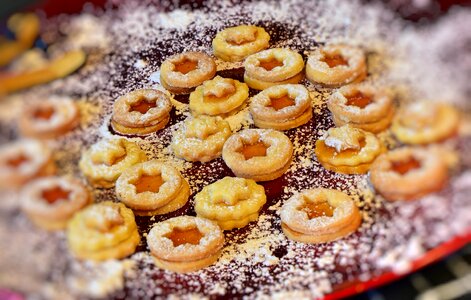 Christmas cookies small cakes sweet photo