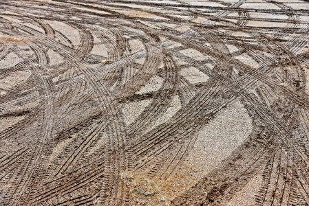 Car soil pattern photo