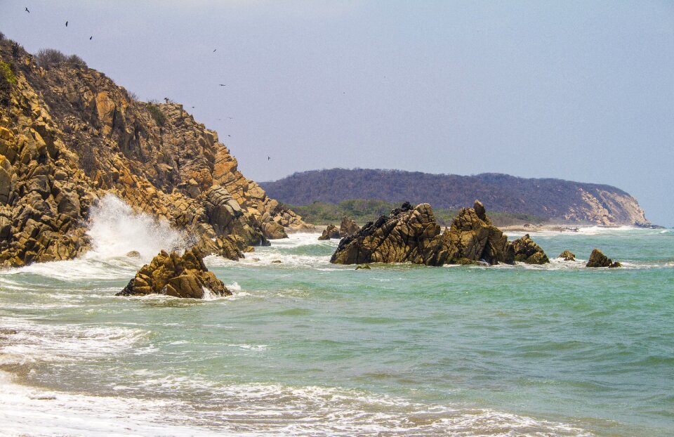 Travel beach wave