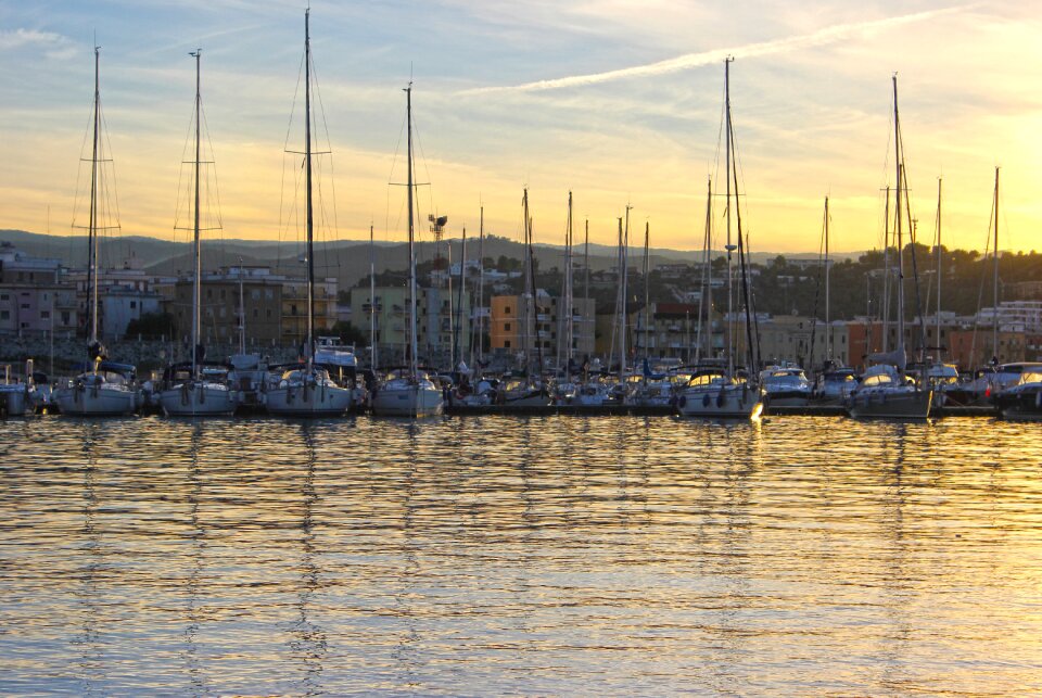 Reflections sunset rest