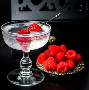 Glass drink refreshment