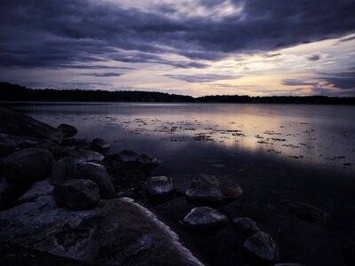 Sky coast blue photo