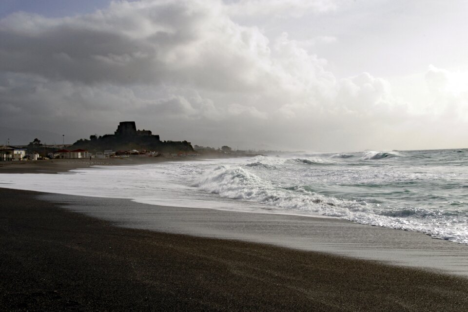 Calabria italy waves
