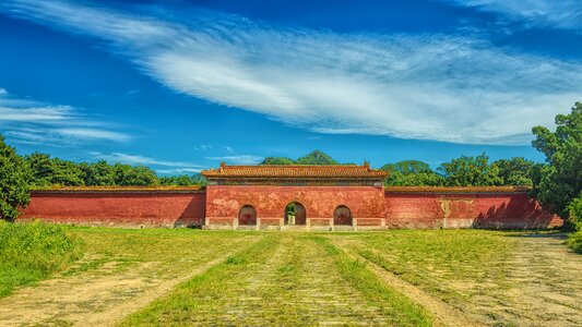 Panorama landmark landscape