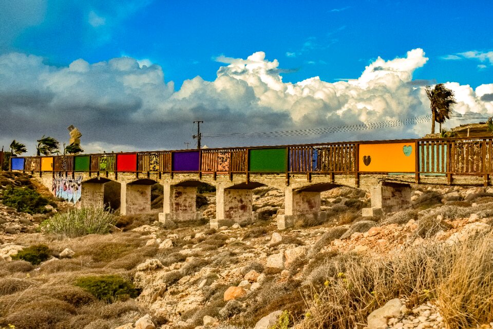 Colorful sky clouds