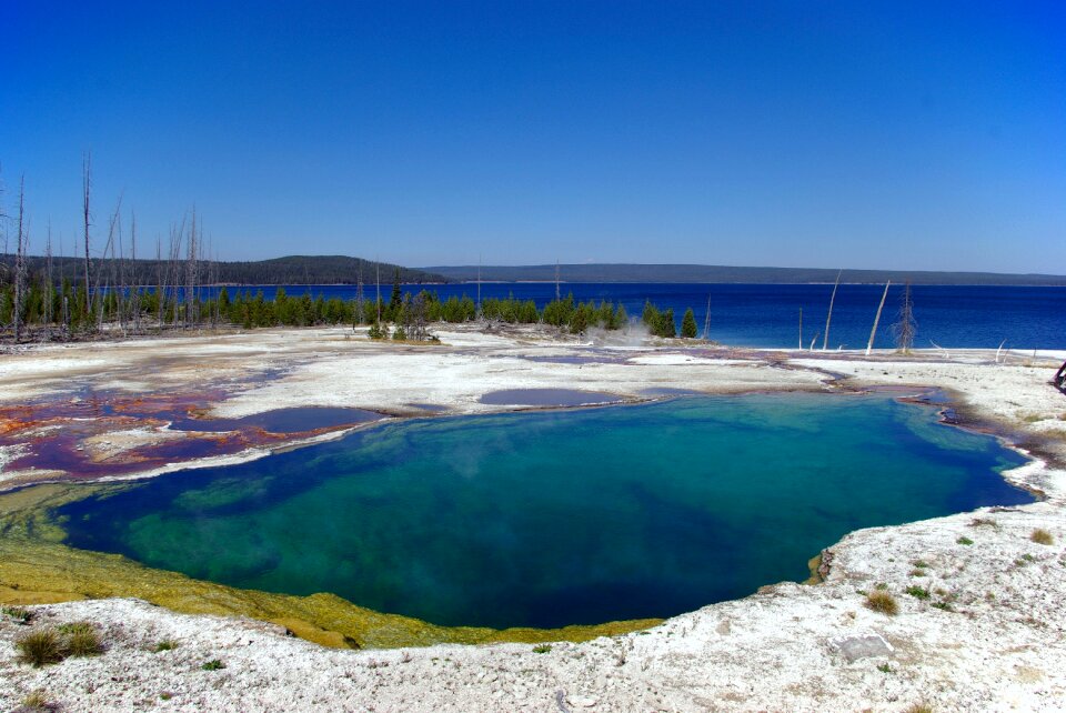 Nature landscape water