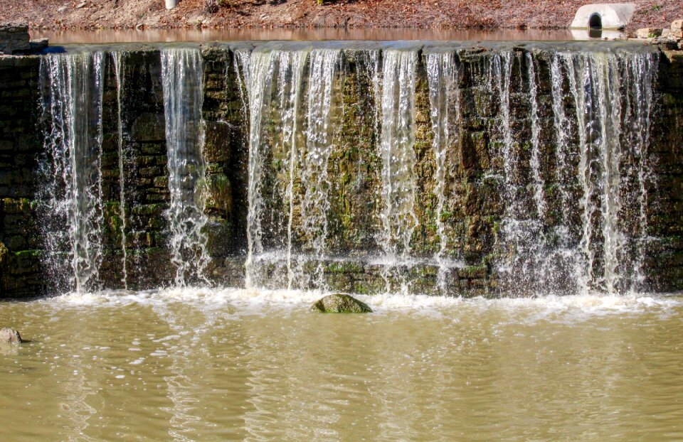 River waterfall desktop