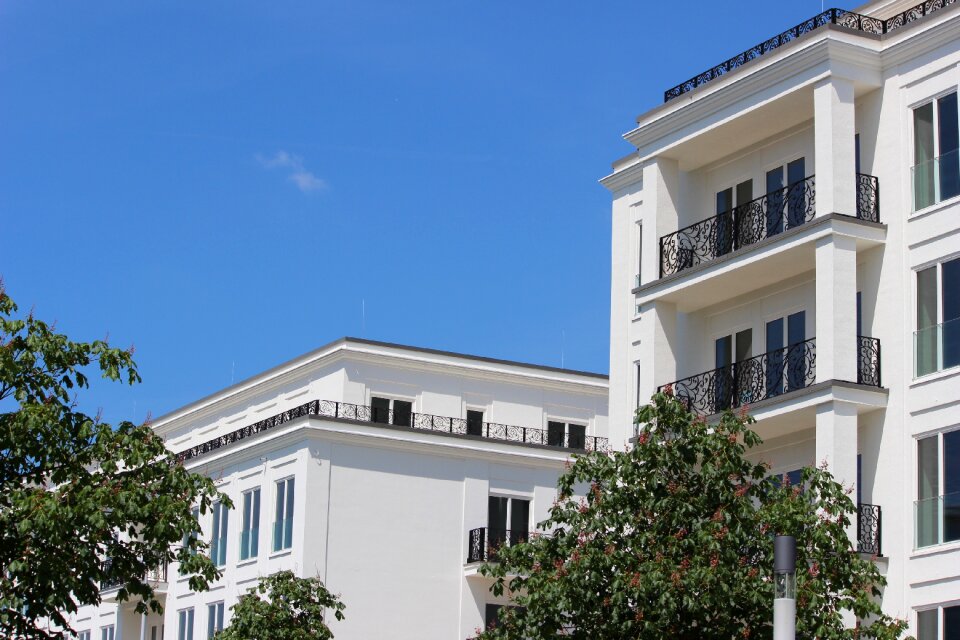 Building facade houses