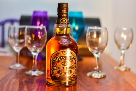 Liquor chivas drink
