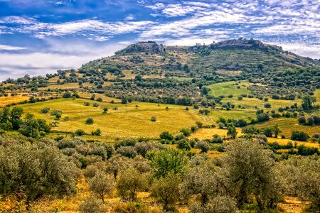Panorama nature mediterranean photo