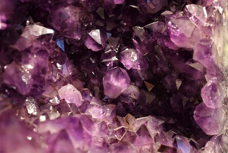 Violet stone purple photo