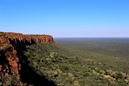 Landscape scenic cliff