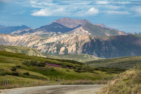 Mountain nature landscape