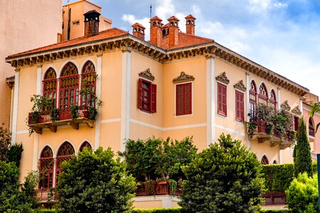 Garden oriental architecture photo