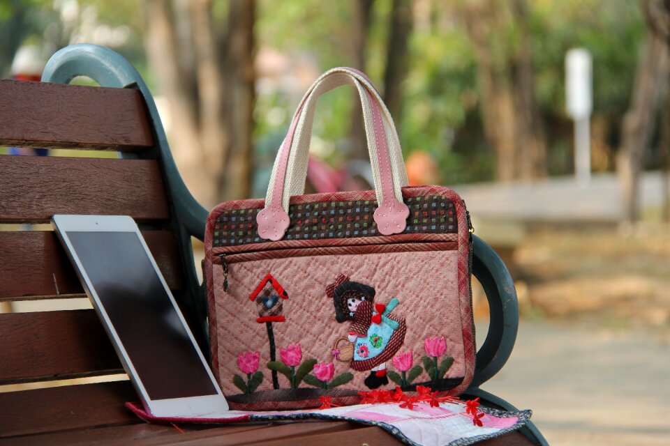 Quilt handbag handmade