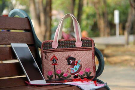 Quilt handbag handmade