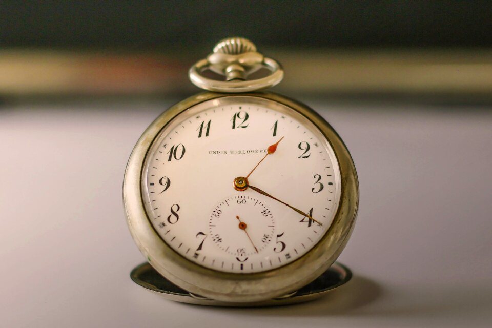 Clock pocket watch antique