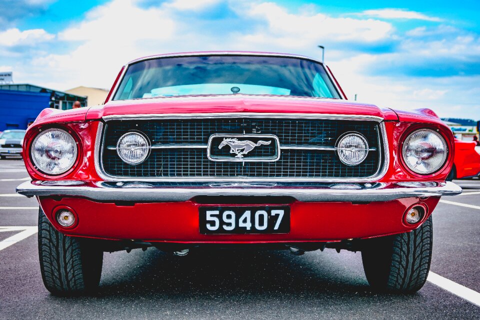 Mustang classic automotive
