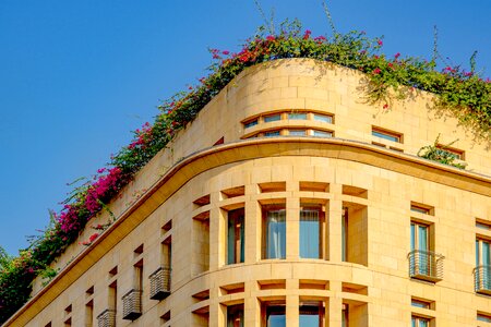 Greenery architecture city