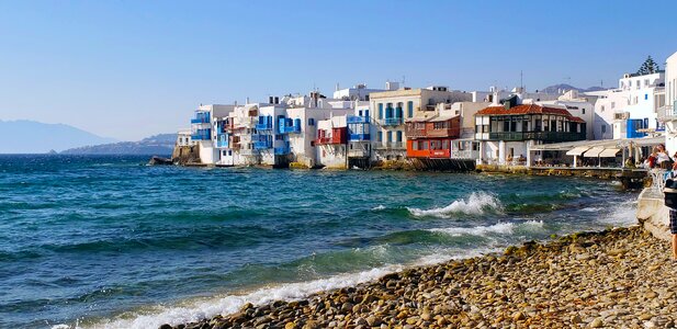 Island vacation cyclades