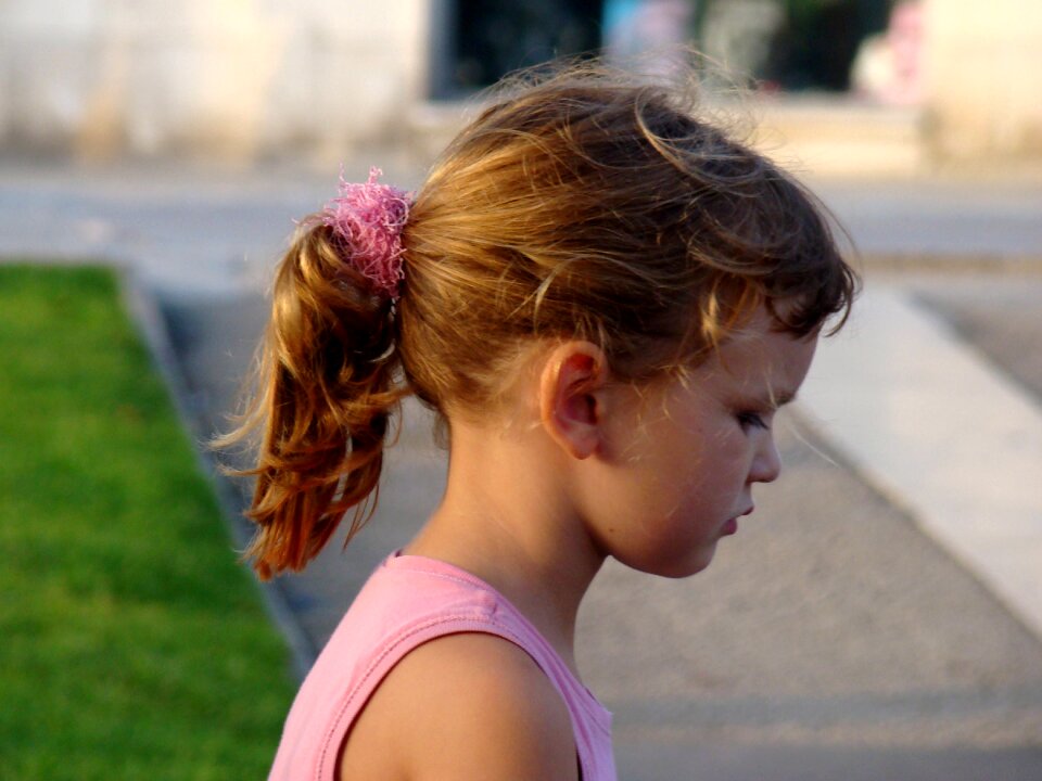 People girl hair